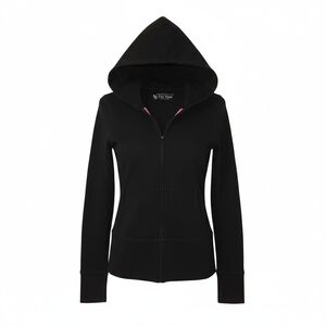 Victoria's Secret Black Zip-Up Hoodie